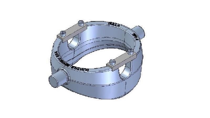 KLIETKA - KOLÍSKA  HYDRAULICKÉHO VALCA KAT.4 -150 (20 ton)