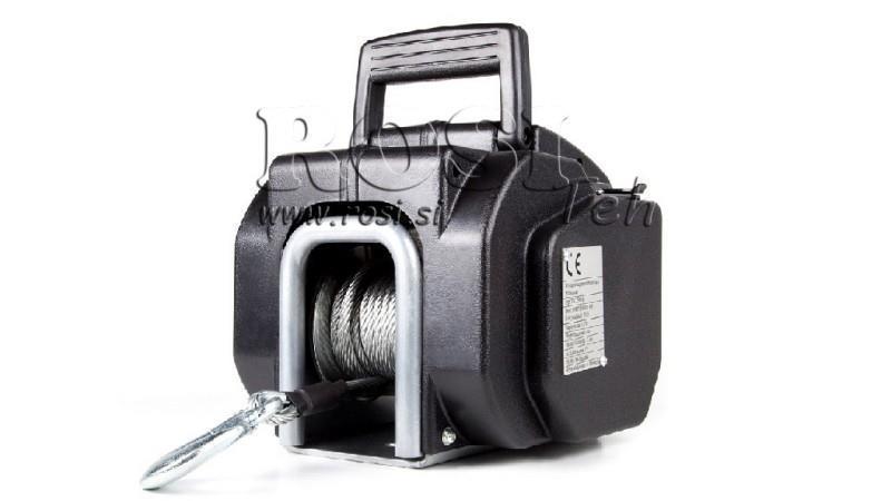 12 V ELECTRIC WINCH FOR BOATS DWP 3500 - 1588 kg