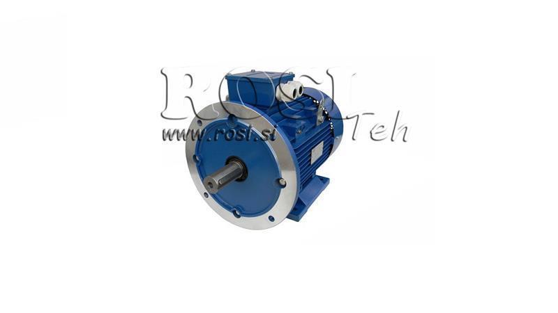 2,2kW-ELECTRIC MOTOR MS 90L1-2_2840rpm 3PH legs+flange-B3B5