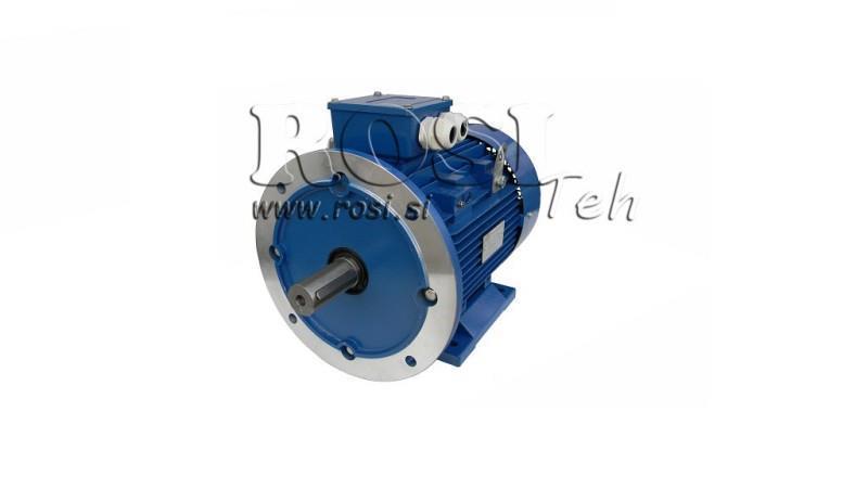 3kW-ELEKTRO MOTOR MS 112L-6_960 okr 3Faz nogice+prirubnica-B3B5