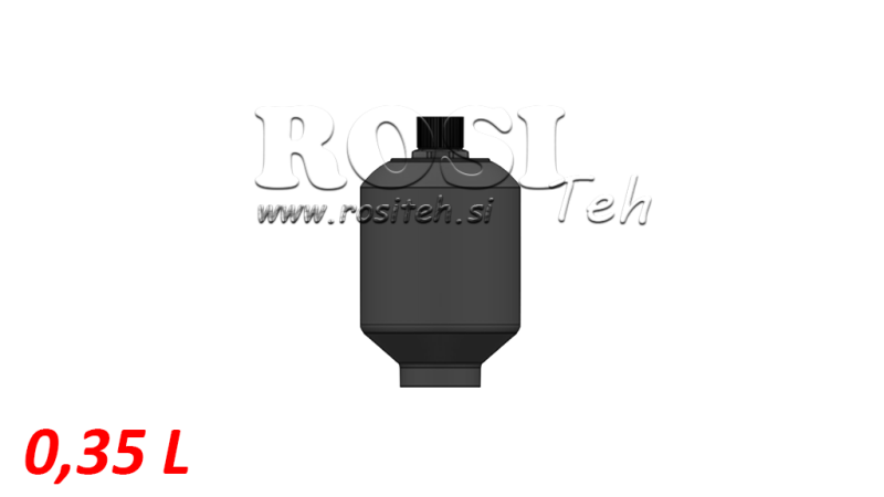 HYDRAULIC ACCUMULATOR 0.35 LIT - M18X1.5