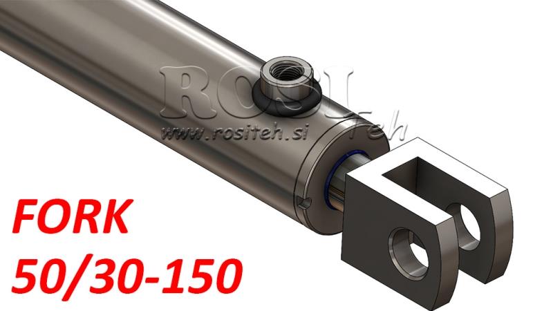 HYDRAULIC CYLINDER FORK 50/30-150