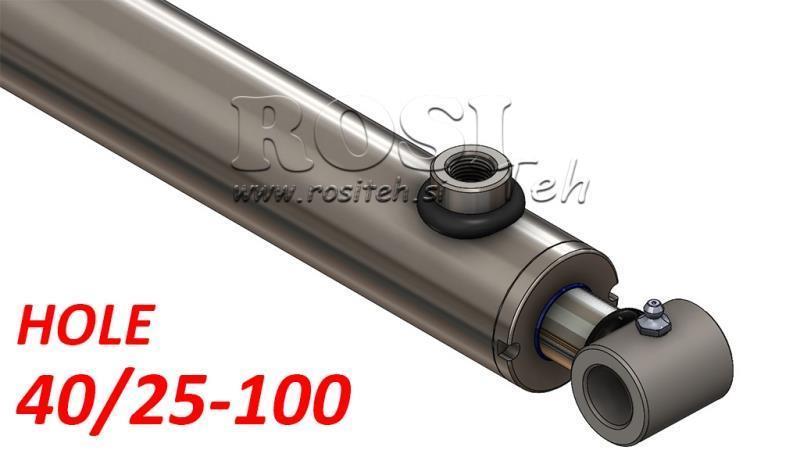hydraulic cylinder hole 40-25-100