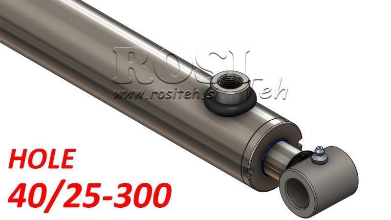 HYDRAULIC CYLINDER HOLE 40/25-300