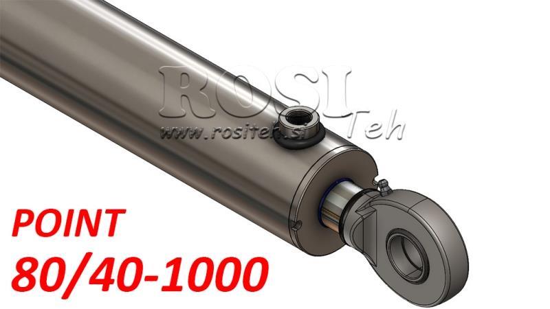HYDRAULISK CYLINDER PUNKT 80/40-1000