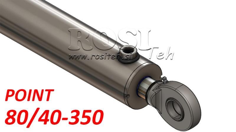 HYDRAULISK CYLINDER PUNKT 80/40-350