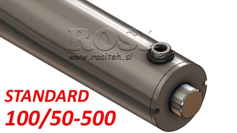 HIDRAULISKAIS CILINDRS STANDARTS 100/50-500