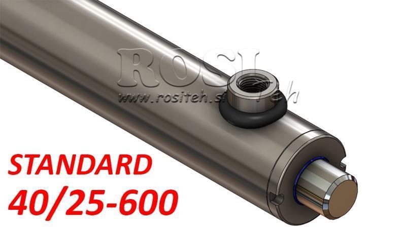HYDRAULICKÝ VALEC ŠTANDARD 40/25-600