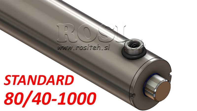 HYDRAULIC CYLINDER STANDARD 80/40-1000