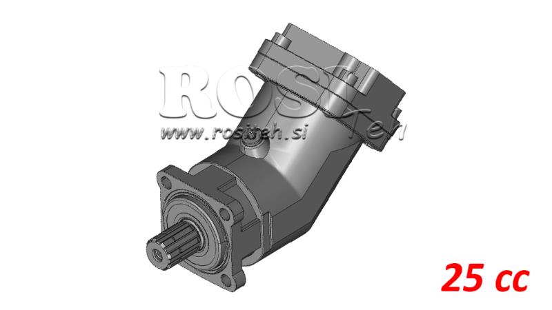 MOTOR HIDRAULIC PISTON 25CC - 140NM