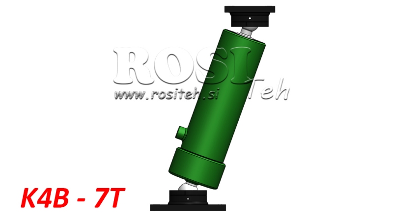 TELESKOPINIS CILINDRAS 4 PRATĖSIMAI  1050MM K4B-7T