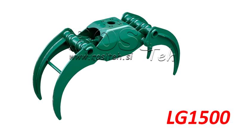 FORESTRY GRAPPLES FOR BIOMASS LG1500 KG - 1320 MM