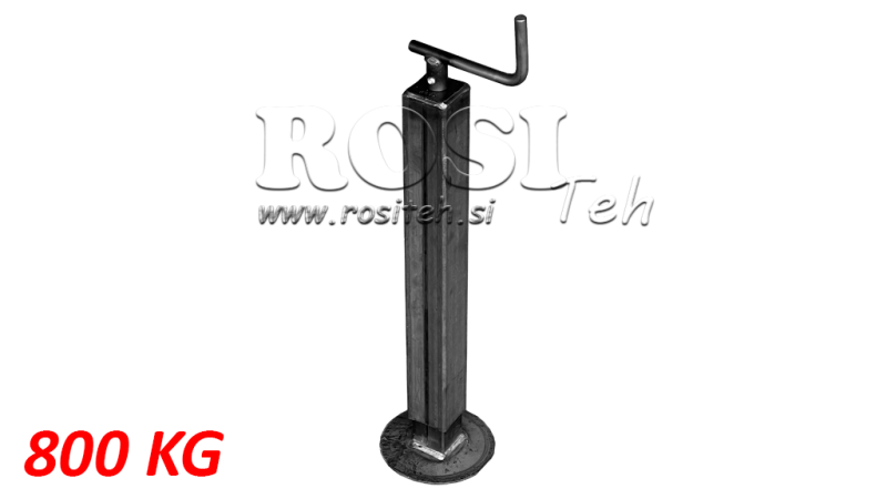 LEGGI DI SUPPORTO FILETTATO (ALTEZZA 660MM - CORSO 330MM) - 800KG