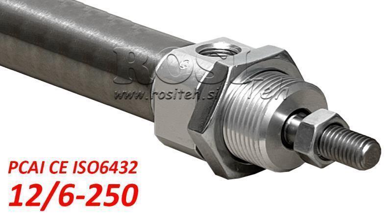 CILINDRU PNEUMATIC PCAI 12/6-250 CE ISO6432
