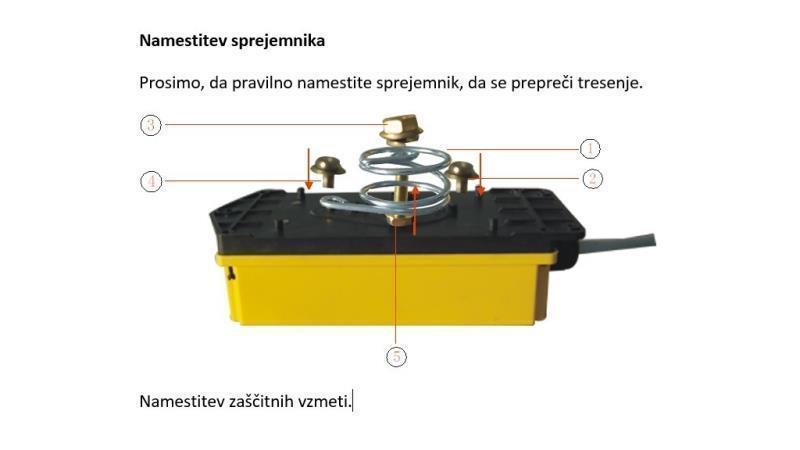 RÁDIOVÝ DIAĽKOVÝ OVLÁDAČ 12CH - 24V