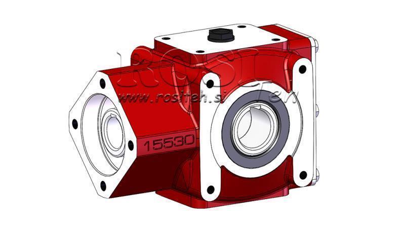 CAJA DE ENGRANAJES - CAJA DE ENGRANAJES RT100 PARA MOTOR HIDRÁULICO MP/MR/MS RATIO 3.1:1