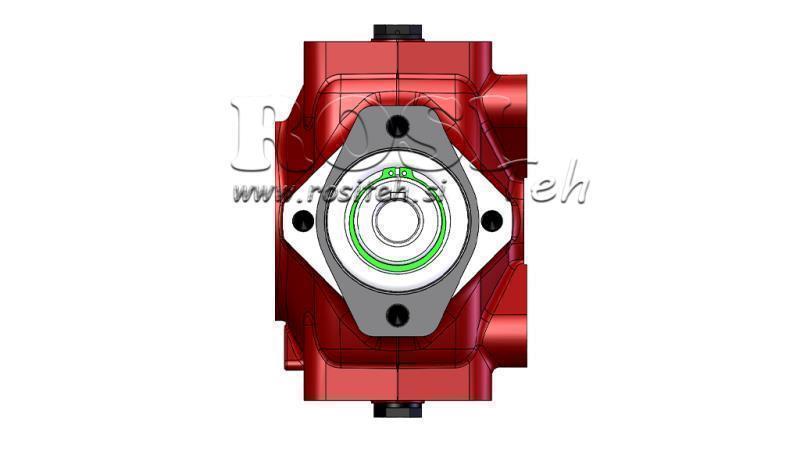 CAJA DE ENGRANAJES - CAJA DE ENGRANAJES RT120 PARA MOTOR HIDRÁULICO MP/MR/MS RATIO 4.1:1