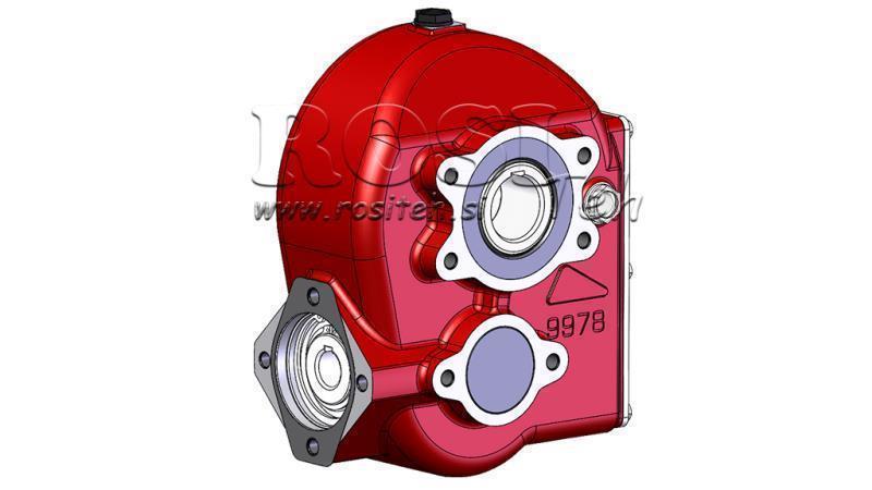 REDUKTOR - MULTIPLIKATOR RT190 ZA HIDROMOTOR MP/MR/MS razmerje 10,2:1