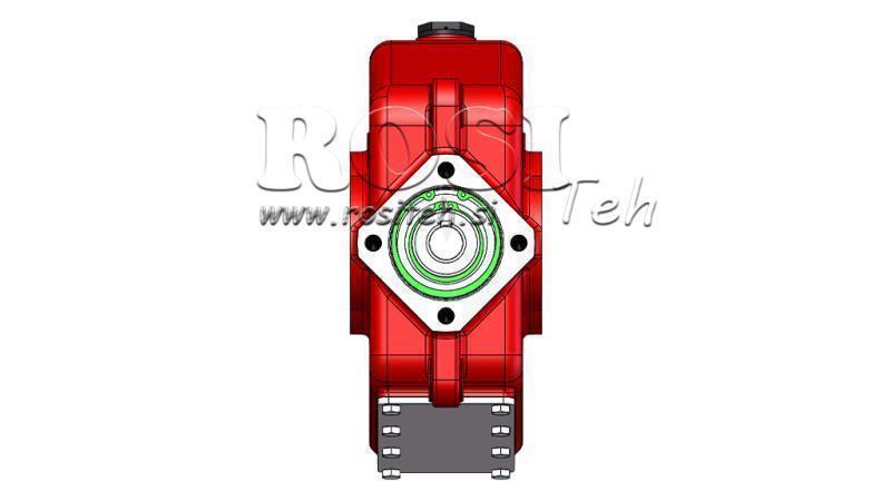 GEARBOX - GEARBOX RT260 FOR HYDRAULIC MOTOR MP/MR/MS RATIO 21.1:1