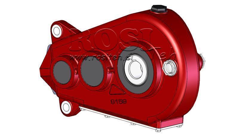 RIDUTTORE - MOLTIPLICATORE RT400 PER MOTORE IDRAULICO MP/MR/MS relazioni 35,2:1