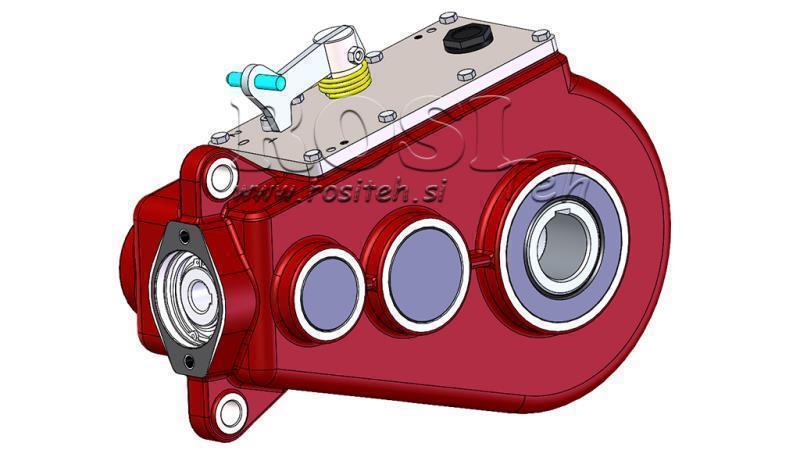 CAJA DE ENGRANAJES - CAJA DE ENGRANAJES RT4002V PARA MOTOR HIDRÁULICO MP/MR RELACIÓN 35.2:1 RELACIÓN 17.8:1