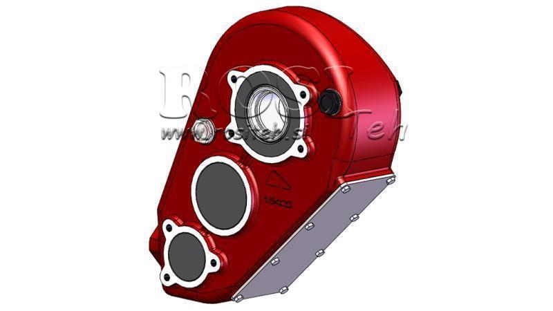 CAJA DE ENGRANAJES - CAJA DE ENGRANAJES RT650 PARA MOTOR HIDRÁULICO MP/MR/MS RATIO 37.8:1