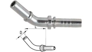 HYDRAULIC-FITTING-PIPE-ELBOW-TRANSIT-45°