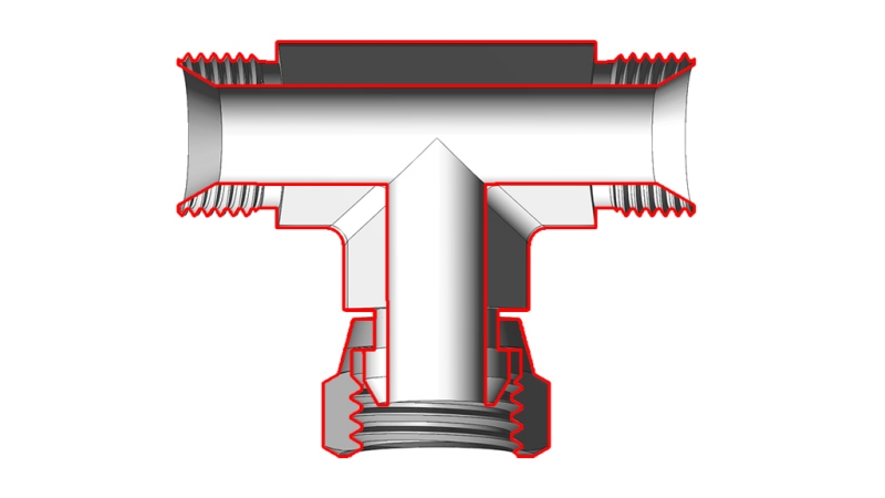 RACCORDO PER COLLEGAMENTO IDRAULICO NZ