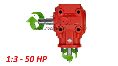 WINKELGETRIEBE T-311J 1:3 (50PS-36,8kW)