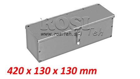 METALLBOKS 420X130X130