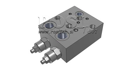 VENTIL FÖR HYDRAULISK BROMS AV HYDRAULISK MOTOR KPBR-250/1/D