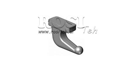 WELD-ON TRAILER HOOK FOR LOAD SECURING – STANDARD