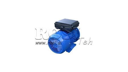 1,1kW-MOTORE ELETTRICO MYT 80 2-2_2720giri 1Fase gambe+flangia-B3B5