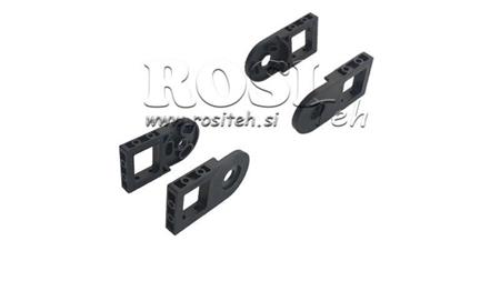 PLASTIC END BRACKET ASSEMBLY CK40a