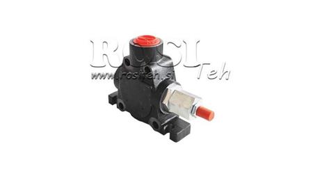 INPUT SECTION FOR HYDRAULIC VALVE PC100