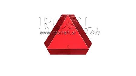 ALU WARNING TRIANGLE dim.365x365mm