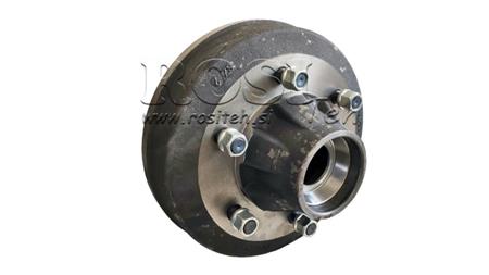 BRAKE DRUM 090-120 300X060 FOR AXLE 1600-1800-2000mm