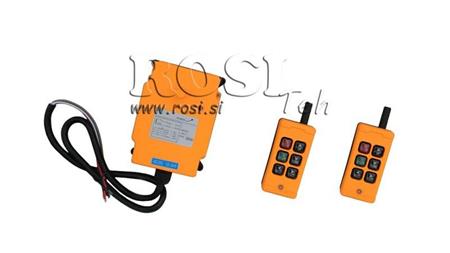 RADIO REMOTE CONTROL 4CH - 12/24V DUO