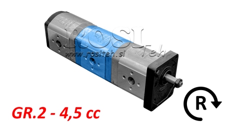 HIDRAULIKUS SZIVATTYÚ 20C4.5X156 KÖZÉP GR.2 4.5 CC JOBB