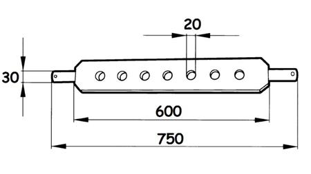 TRACTOR DRAWBARS 1.CAT ECO