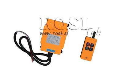 RADIO CONTROLLER 2CH - 12/24V