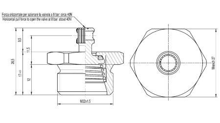 EXHAUST FOR TANK