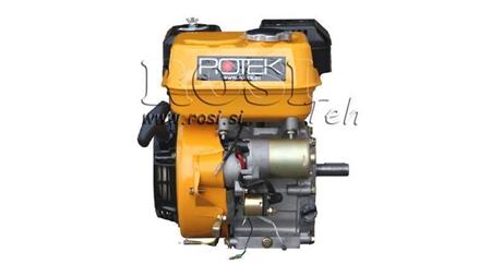 motore a benzina EG4-200cc-5.10 kW-3.600 RPM-E-KW20x53-avviamento elettrico