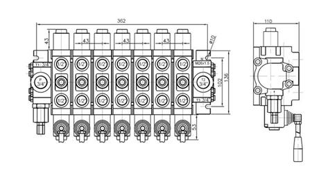 HYDRAULIC VALVE 7xPC70