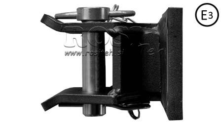 HOMOLOGATED MOUNTING HITCH SEMICIRCULAR FIXED DGM-806-B