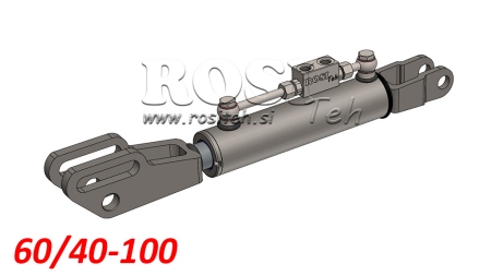 BRACCIO A 3 PUNTI DI SOLLEVAMENTO DA 2 TONNELLATE FORK 60/40-100 (450mm-550mm)