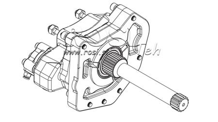MOTOR HIDRÁULICO - MERCEDES ACTROS A