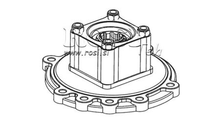 GEAR DRIVE FOR HYDRAULIC PUMP - MERCEDES G4