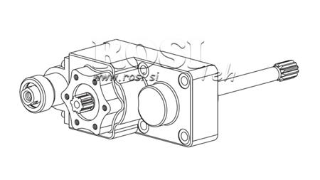 GEAR DRIVE FOR HYDRAULIC PUMP - IVECO 2870