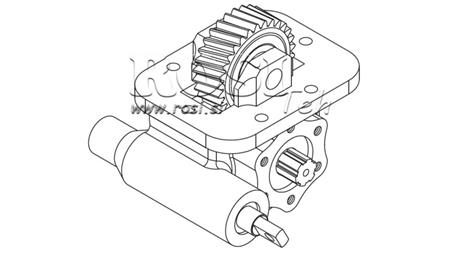 GEAR DRIVE FOR HYDRAULIC PUMP - ISUZU HINO MECHANIC